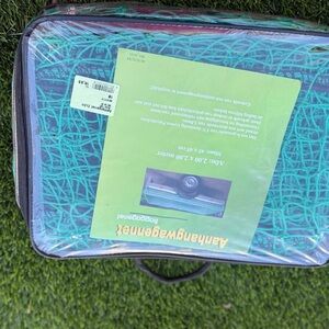 Packable Teal Cargo Net in Clear Carry Case